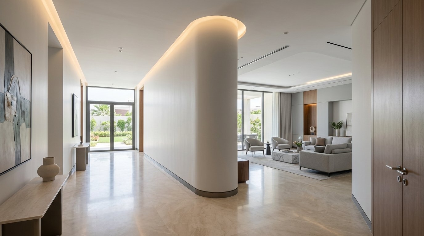 Turnkey Gypsum Works and Interior Finishing